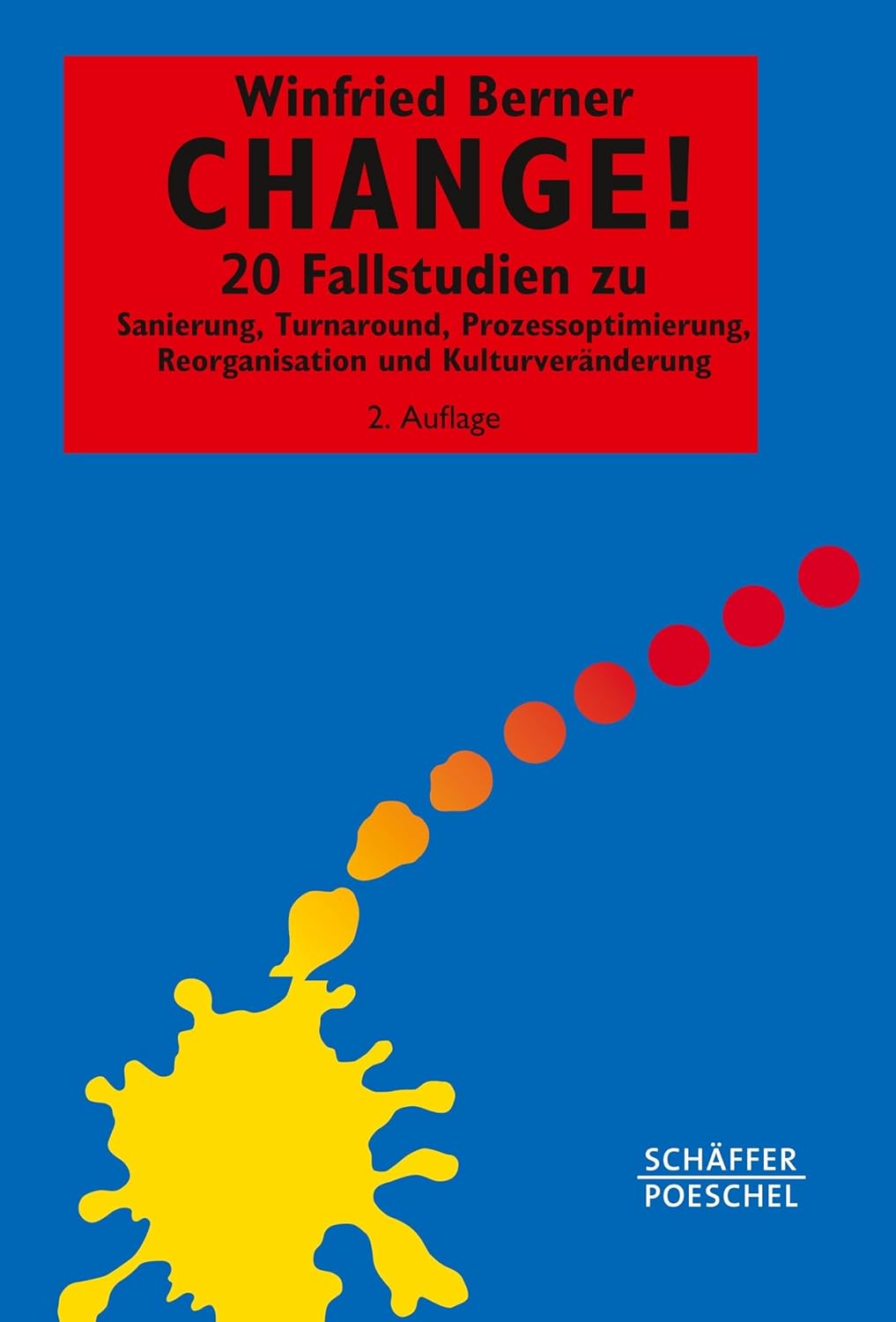 Buchcover Change! 20 Fallstudien von Winfried Berner