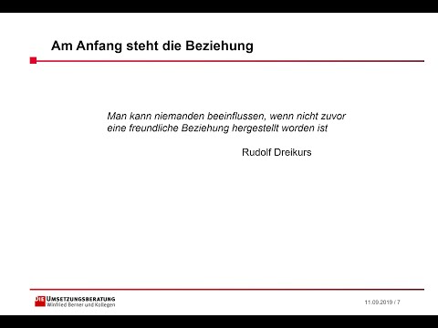 Ermutigende Führung  - Teil 6: Ermutigende Führung in der Praxis