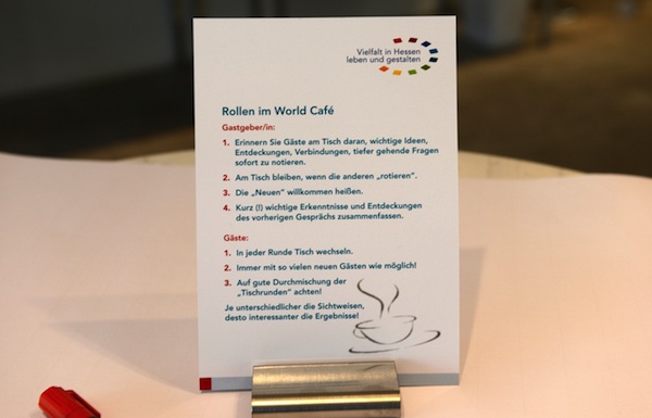 World Cafe Moderator