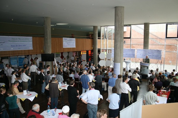 World Café - input vor den Tischdiskussionen