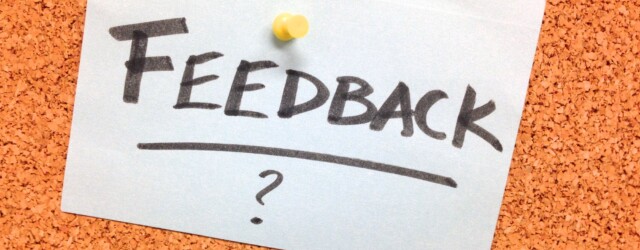 Feedback geben