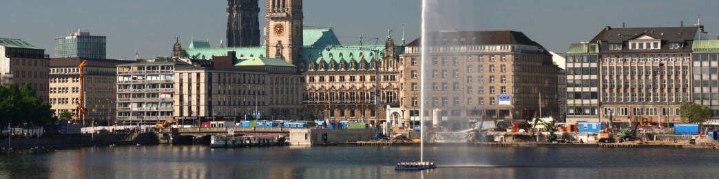 Hamburg Binnenalster Ansicht