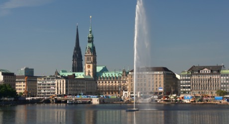Hamburg Binnenalster Ansicht