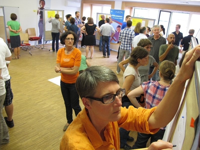 Vorhabenplanung: Konkrete Vereinbarungen als Abschluss einer Open Space Konferenz